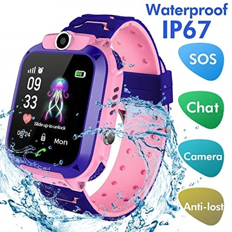 Smartwatch Watches For Kid Boy - 2G Kids Smart Watch SOS Call