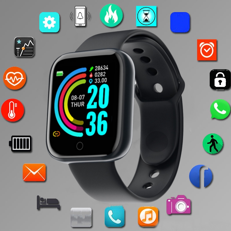 Watch Smart Y68 - Men Smartwatch Smart Watch Sports Watches