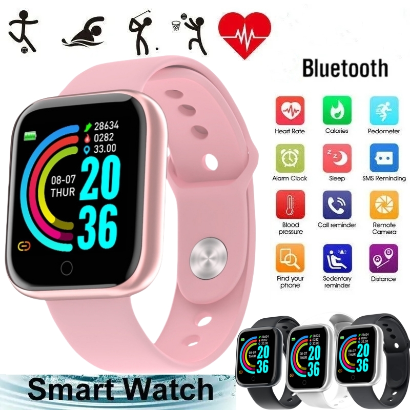 Watch Smart Y68 - Smart Watches For Women Men Bluetooth