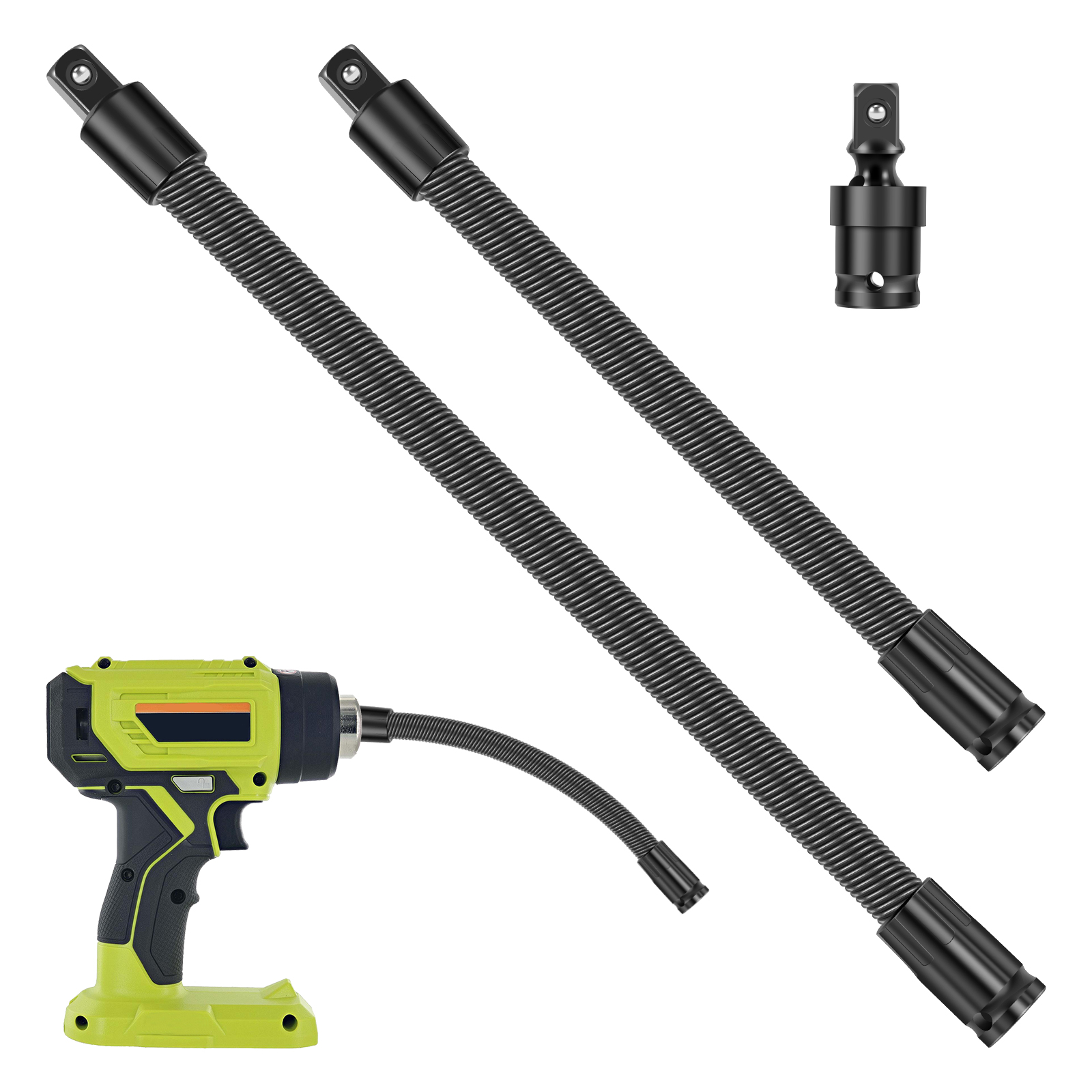 Spring Bar Tool - 1/2 Flexible Socket Extension Ratchet Spring