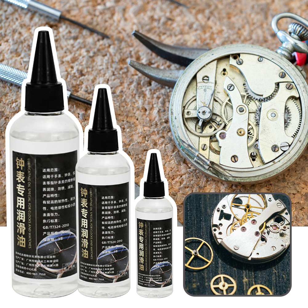 Watch Lubricant Oil - 10/50/100ml Professional Watch Movement Oil Lubricant