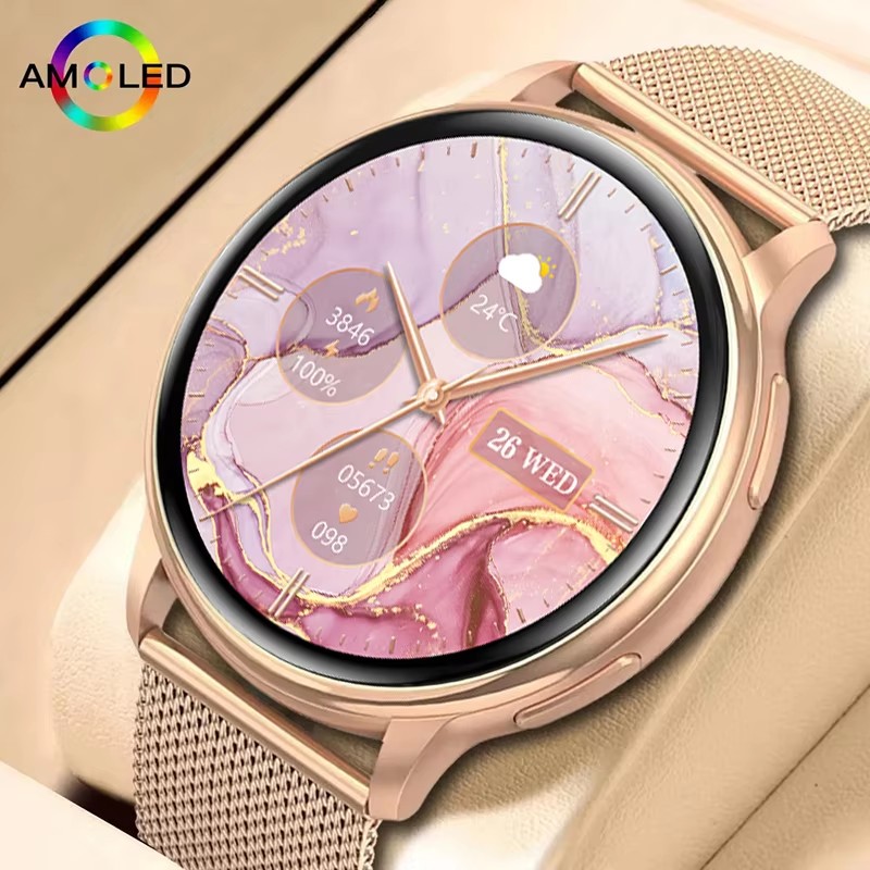 Smartwatch Timex Watches For Women - Smart Full Circular Fashion Watch Bluetooth