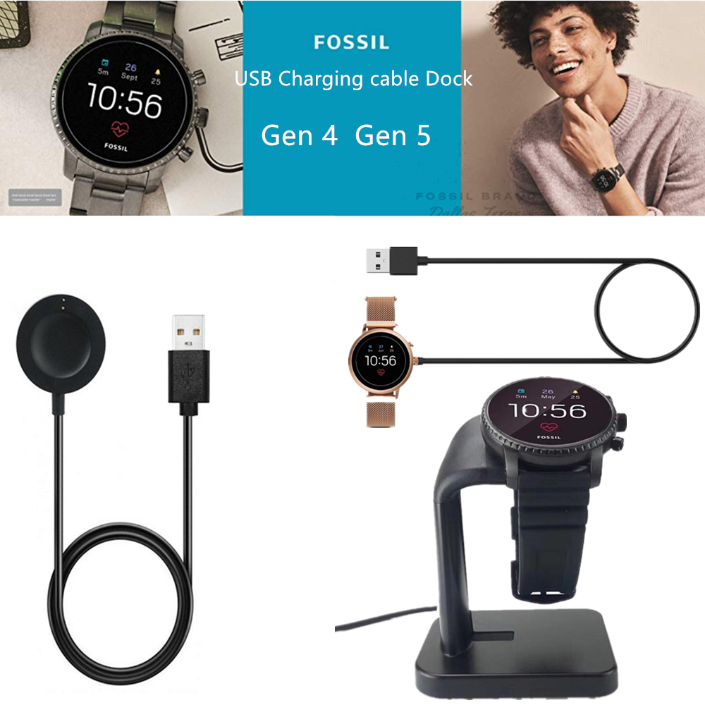 Charger For Fossil Gen 4 5 Sma - огляд і ціна Fossil Watches Smartwatch Gen 4