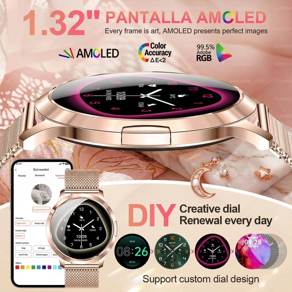 2026New Stylish Women NFC Smar - огляд і ціна Smartwatch Stylish Watches For Women