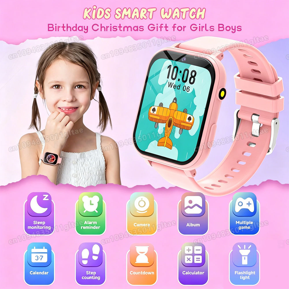 New Smartwatch For Kids HD Cam - огляд і ціна Smartwatch Watches Birthday Gift For Girls