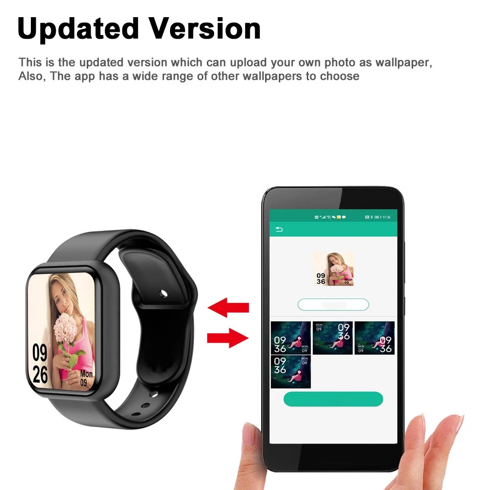 Smart Watch For Men Women Spor - огляд і ціна Watch Smart Y68