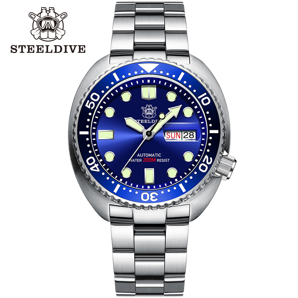 STEELDIVE Brand SD1972 45mm Sa - огляд і ціна Seiko Watch Prospex