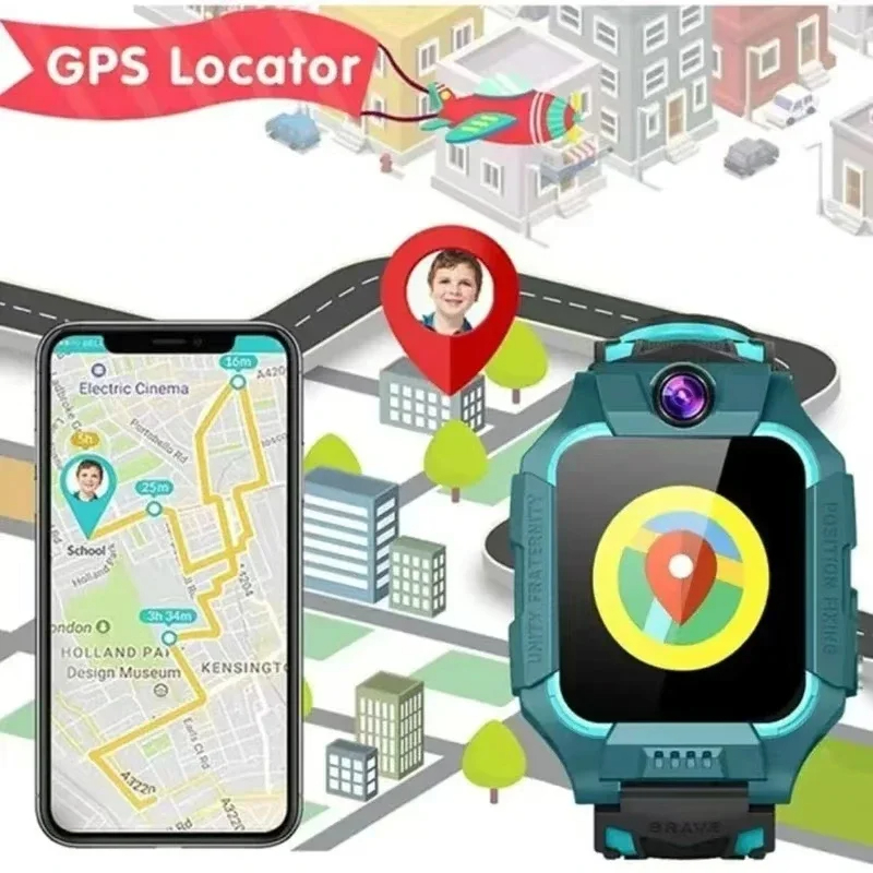 Lenovo 5G Kids Smart Watch Gif - огляд і ціна Smartwatch Watches For Kid Boy