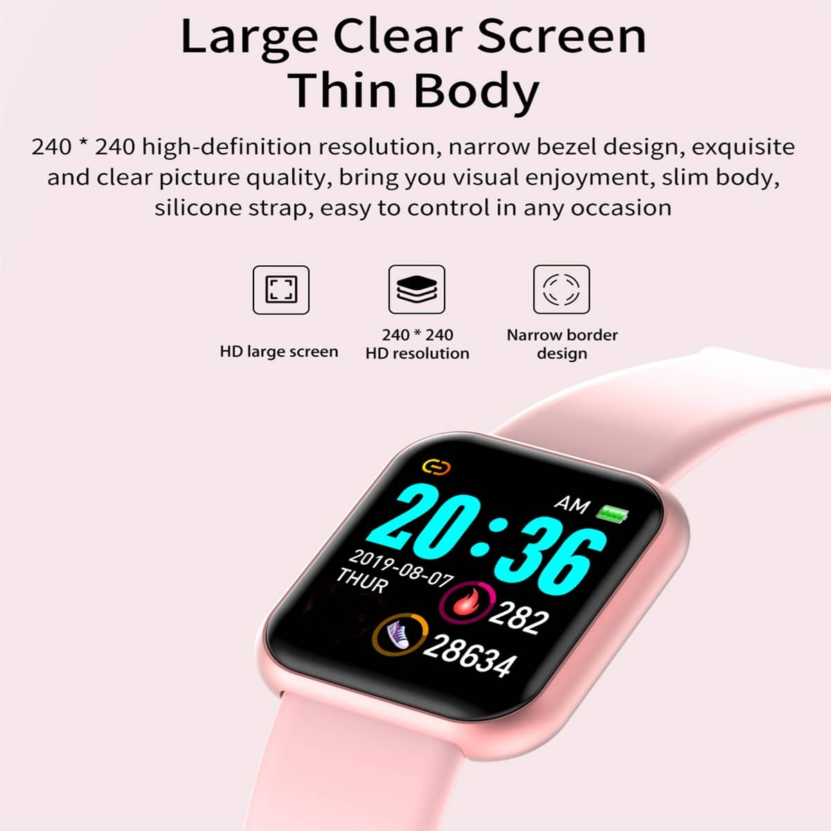 Sport Bluetooth Smart Watches  - огляд і ціна Watch Smart Y68