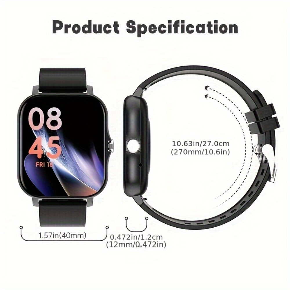 Supports Texts Calorie Counter - огляд і ціна Smartwatch Stylish Watches For Women