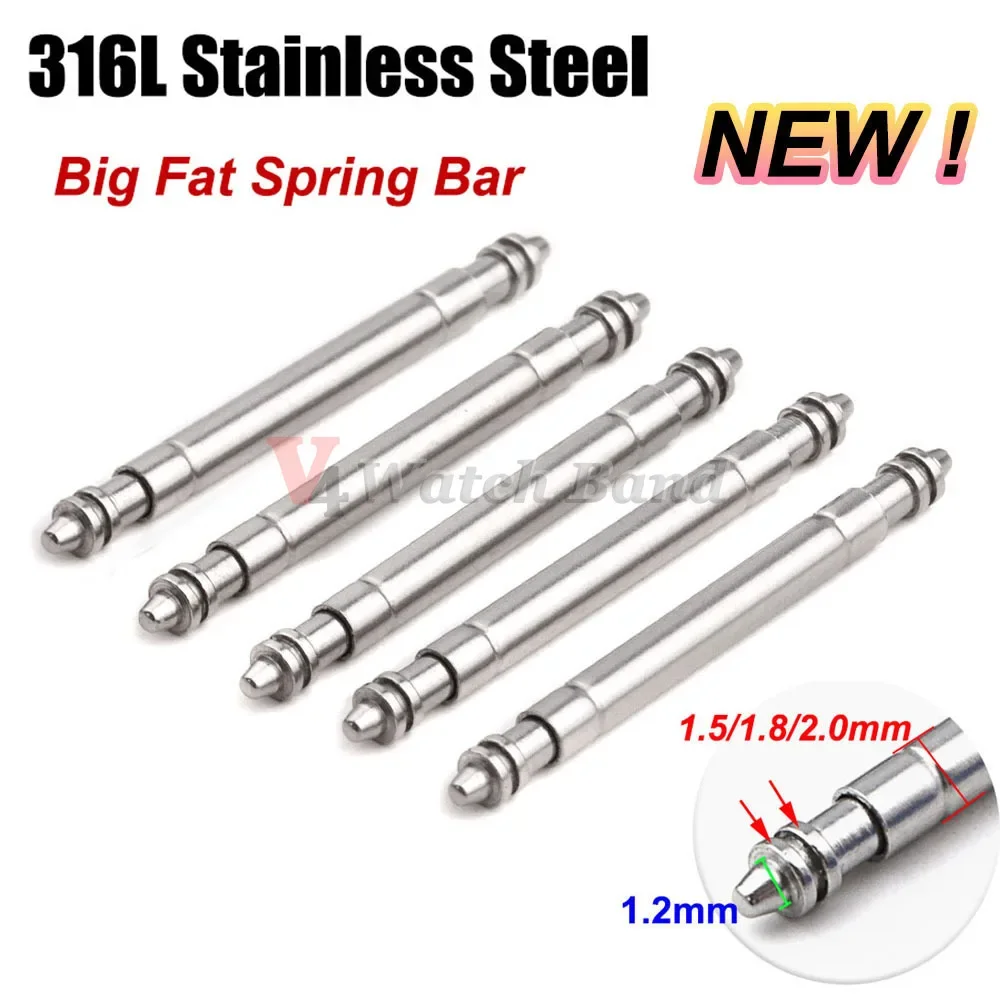 316L Stainless Steel Big Fat W - огляд і ціна Spring Bar Tool