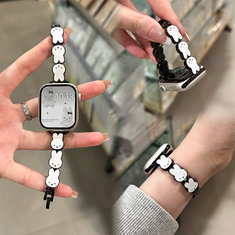 Miffy Rabbit Leather Watch Ban - огляд і ціна Apple Watch Band