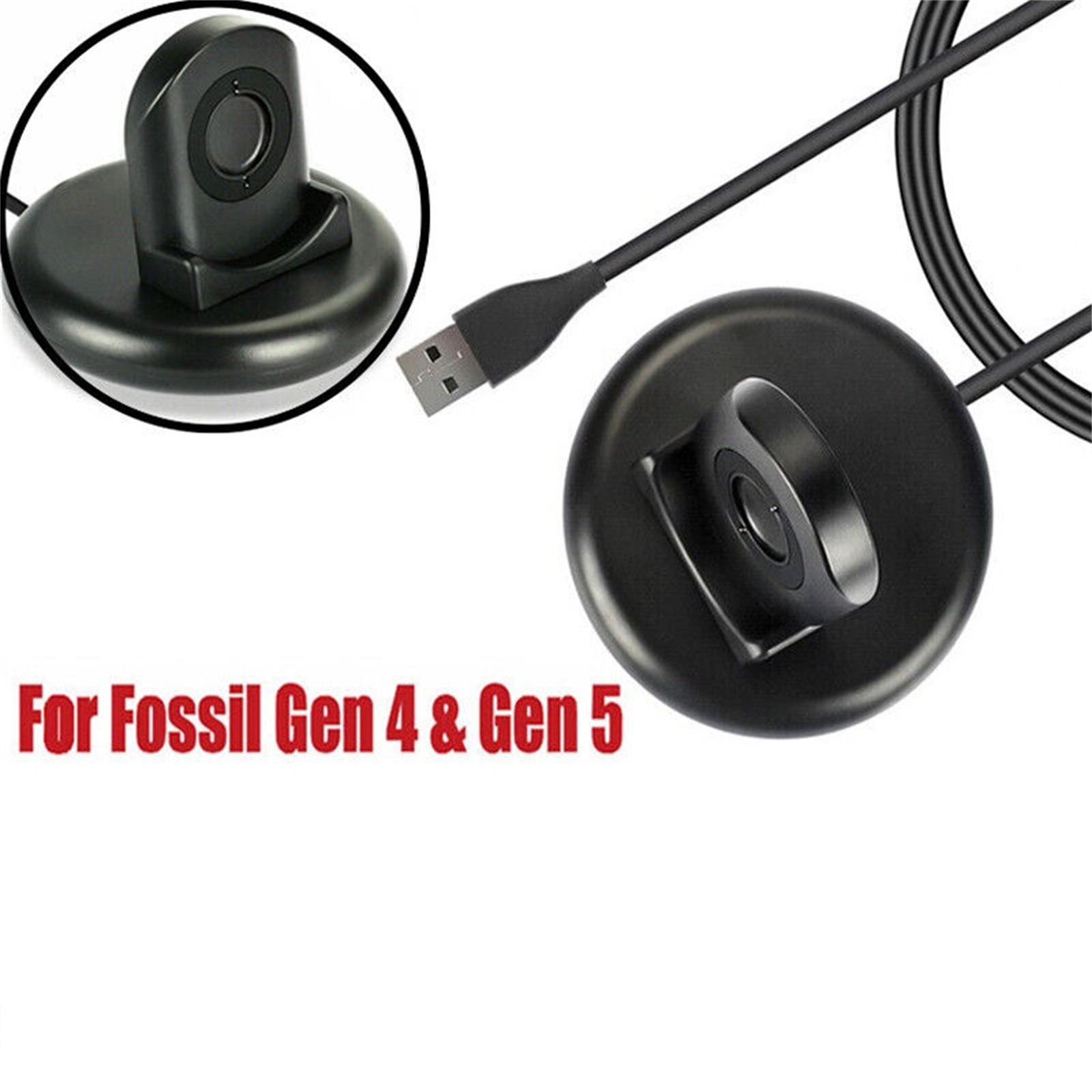 1m USB Watch Charger 5V 500mA  - огляд і ціна Fossil Watches Smartwatch Gen 4