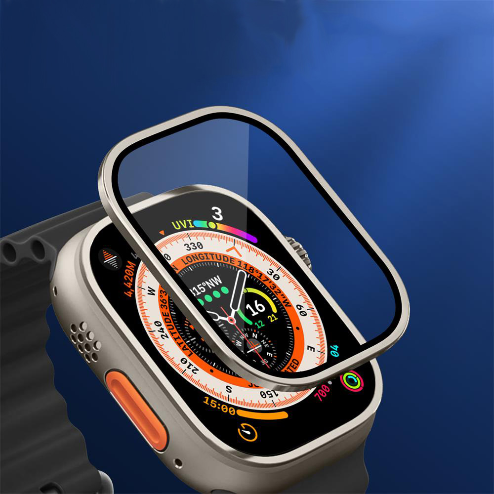 Metal Bumper+Tempered Glass Fo - огляд і ціна Apple Watch Band