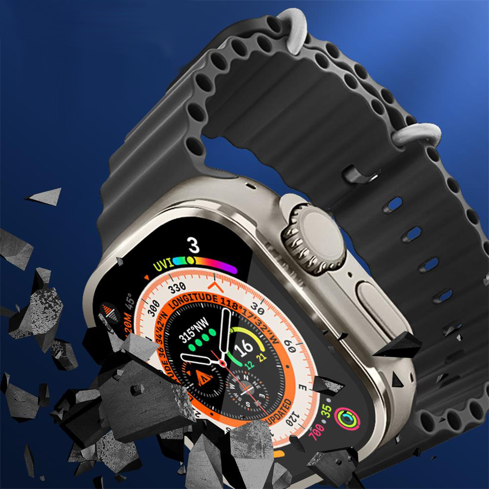 Metal Bumper+Tempered Glass Fo - огляд і ціна Apple Watch Band