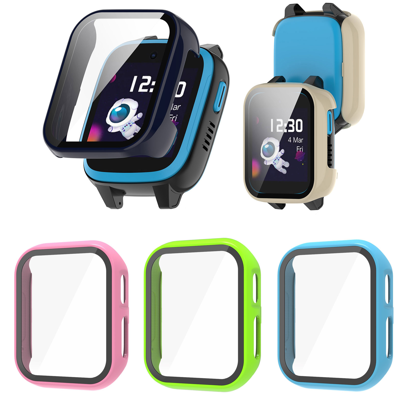 Hard Edge Shell Glass Screen P - огляд і ціна Smartwatch Watches For Kids