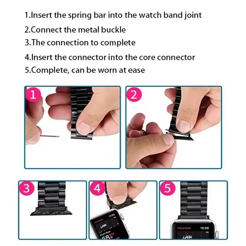 Watchband Connector for Apple  - огляд і ціна Apple Watch Band