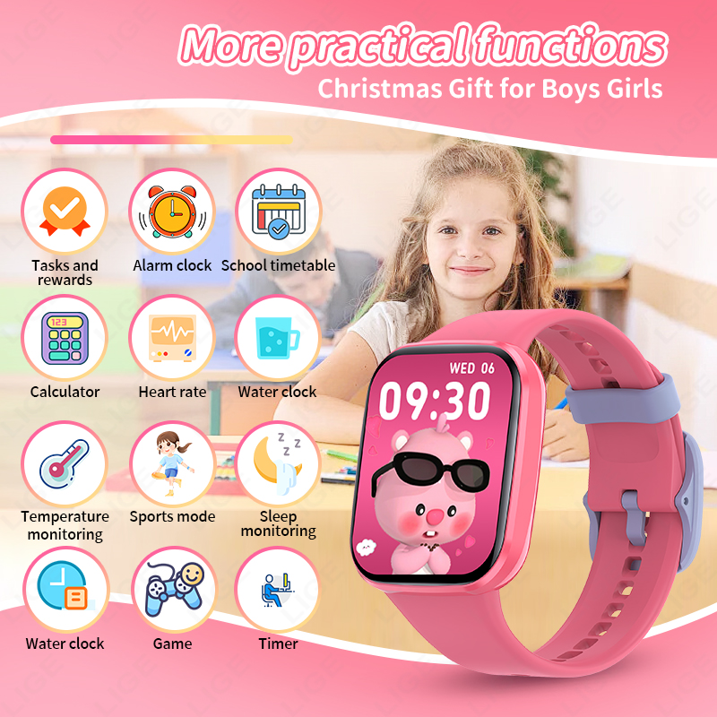 New Smart Watch Kids Boy Child - огляд і ціна Smartwatch Watches Birthday Gift For Girls