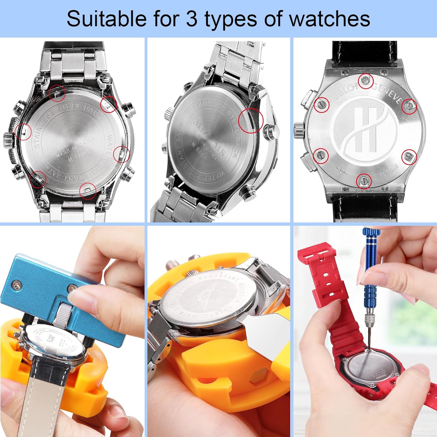 32 pcs Watch Battery Replaceme - огляд і ціна Spring Bar Tool