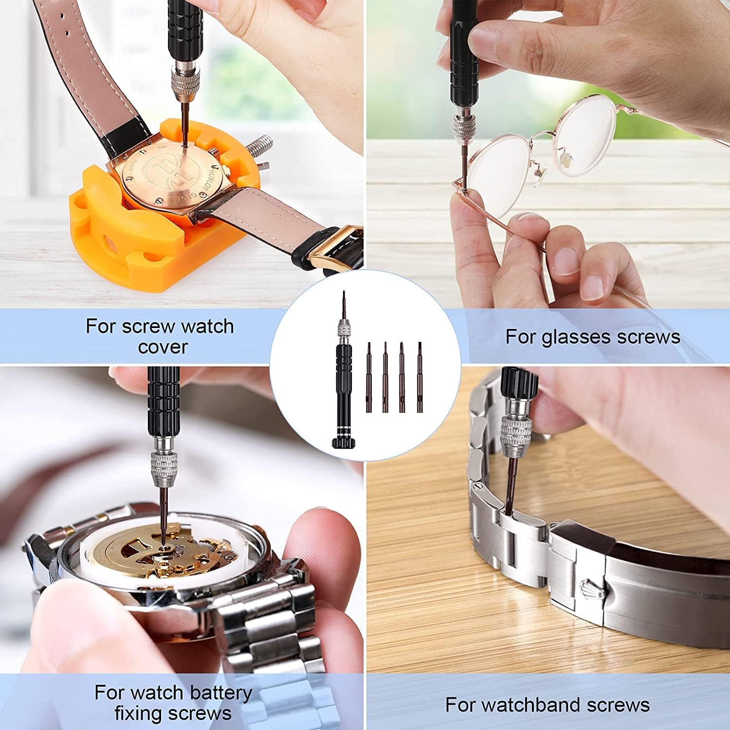32 pcs Watch Battery Replaceme - огляд і ціна Spring Bar Tool