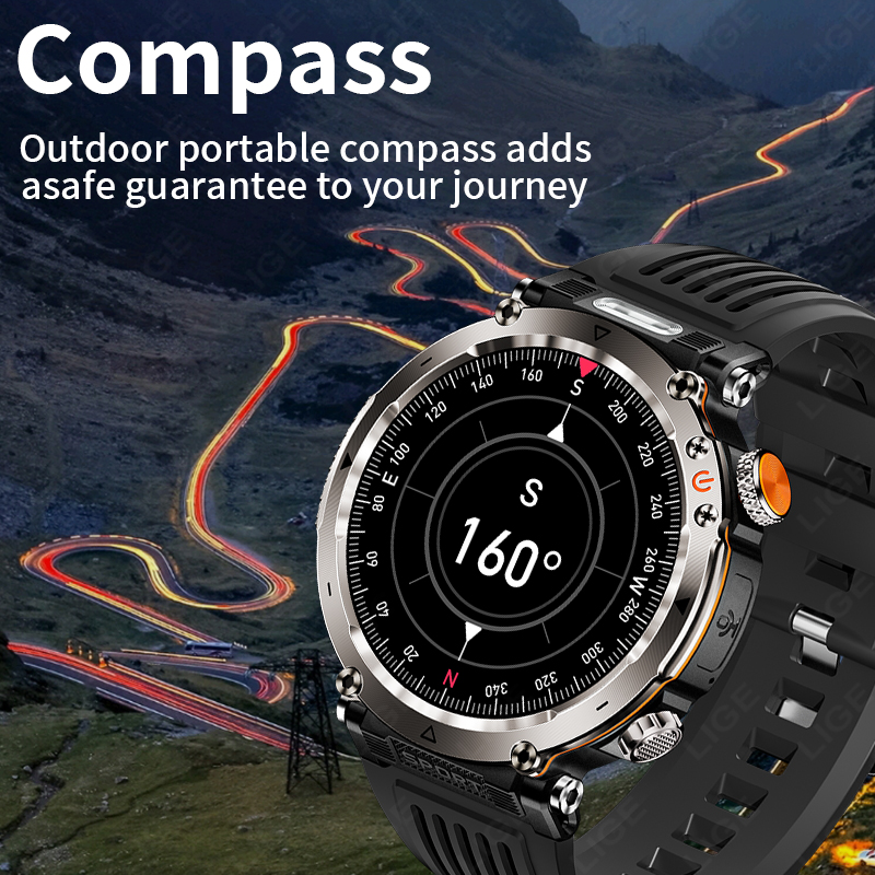 New Military Outdoor Smartwatc - огляд і ціна Watch Smart Smartwatch