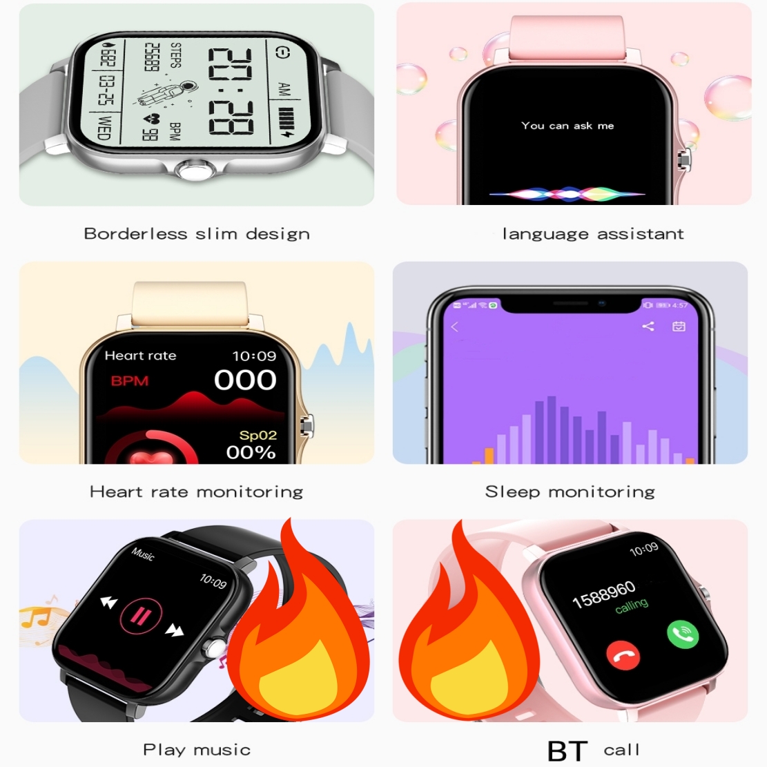 Smartwatch 2026 Man Smart Watc - огляд і ціна Watch Smart Y68
