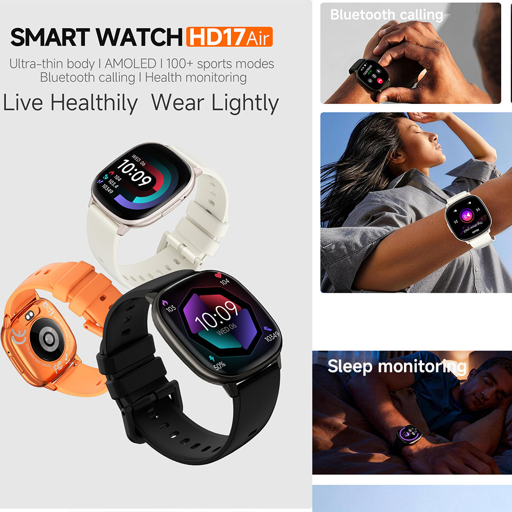HD17 AIR AMOLED Fashion Smartw - огляд і ціна Smartwatch Stylish Watches For Women