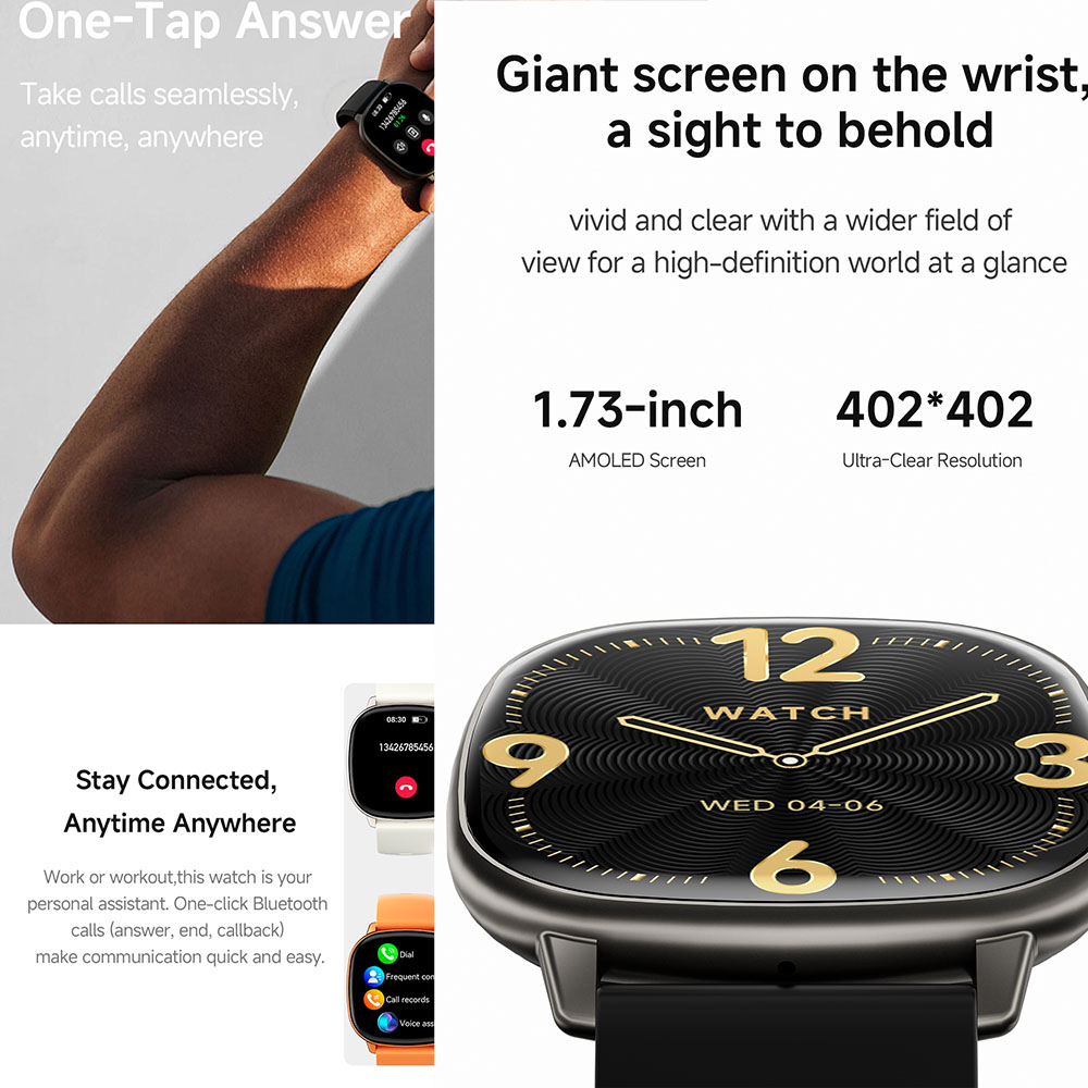 HD17 AIR AMOLED Fashion Smartw - огляд і ціна Smartwatch Stylish Watches For Women