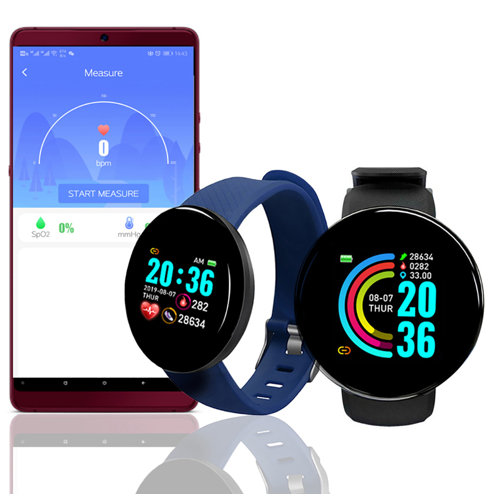 D18 Smart Watch Heart Rate Mon - огляд і ціна Watch Smart Y68