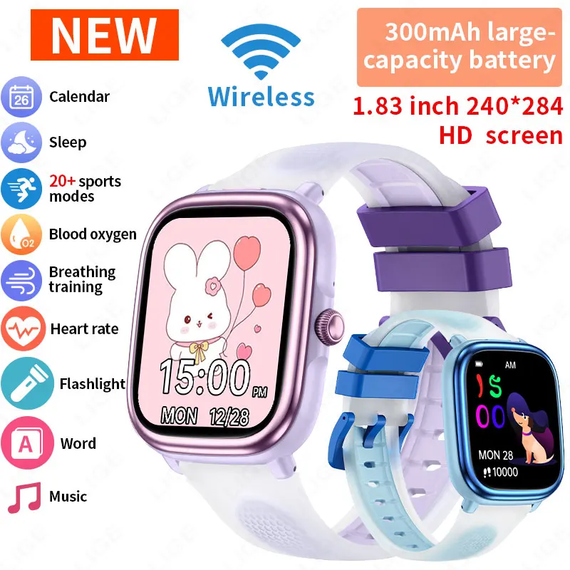 LIGE Smart Watch for Kids Boy  - огляд і ціна Smartwatch Watches Birthday Gift For Girls
