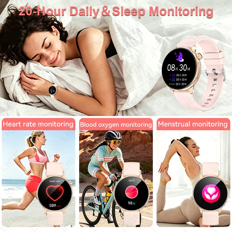 LIGE Stylish Round Women Smart - огляд і ціна Smartwatch Stylish Watches For Women